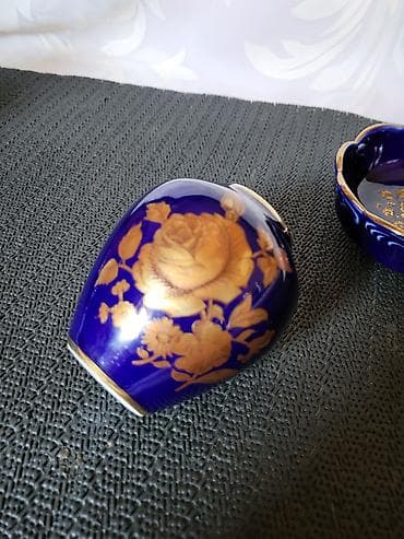 ceski porcelan servis za rucavanje cena: Vaza i cinija novi,KPM porcelan 1950g+ Bavaria. Set porcelan,pravi — 6