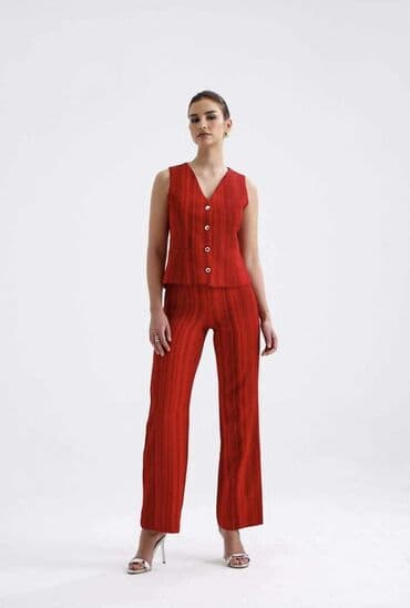 kompleti za starije osobe: S (EU 36), Stripes, color - Red — 1