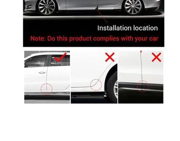 auto patosnice: Ukras-zaštita za vrata automobila-NISSAN Silikonska zaštita – ukras — 15