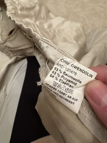 leprsave pantalone: XL (EU 42), L (EU 40), 2XL (EU 44), Regular rise, Straight — 5