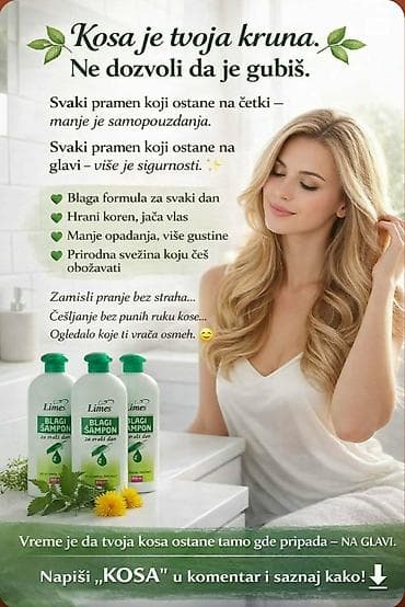 odeca na engleskom: Limes linija za negu kose – kompletna rutina za različite potrebe: - — 3