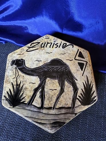 case za vodu metalac: Postolje Tunis,vintaz univetzalno,rucno oslikano,pa glazirano — 5