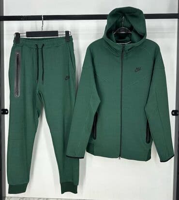 crno sivi tech fleece: Komplet, 2XL (EU 56), L (EU 52), M (EU 50), Nike, bоја - Šareno, Flis — 7
