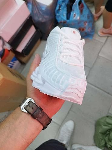 sinsay muske cipele: Nike shox patike dostupne u 3 boje, brojevi bele od 36 do 46 — 5