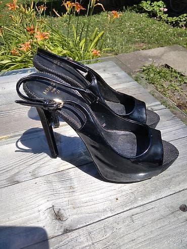 šafran sandale: Mango sandale, broj 37. Model sa otvorenim prstima i kaišićem oko — 2