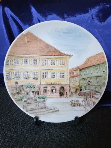 porcelanske solje za caj: Ukras za zid, bоја - Šareno, Novo — 1