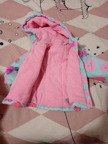 kupaci sa majicom: Dečiji zimski komplet – jakna i ski pantalone broj 80, može i 86 veći — 6