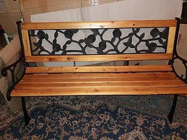forma ideale kora vitrina: Bastenska Klupa Drvo-Metal NOVA za Dvoriste Terasu Bastu AKCIJA Cene — 3