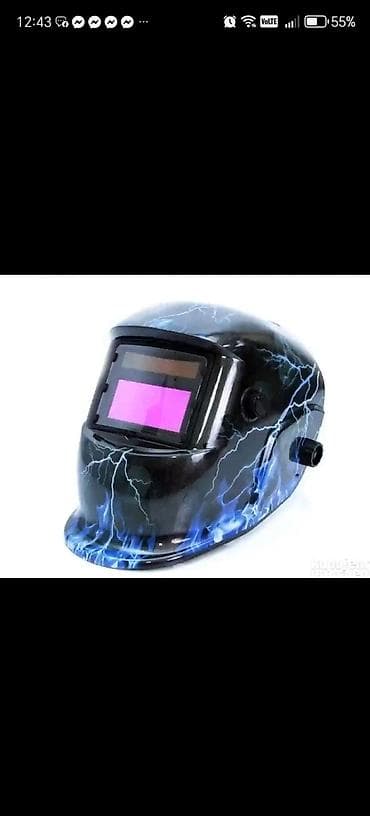 filter vazduha za kosacicu: Automatska maska za varenje – dizajn munja ili plamen - — 1