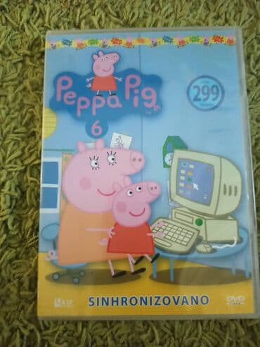 Knjige, audio i video formati: Pepa pig crtaci — 4