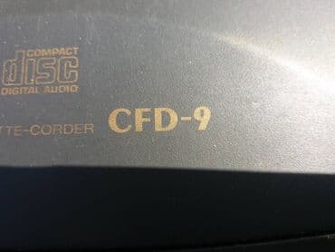 Audio: Sony cfd 9. cd i dek nerade, ostalo ispravno(pojacalo, radio — 3