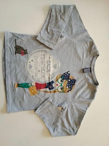 zara devojcice majice: Okrugli izrez, Dug rukav, 98-104 — 3