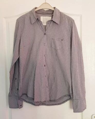 plus size tunike: L (EU 40), Geometrical, Plaid, color - Grey — 1