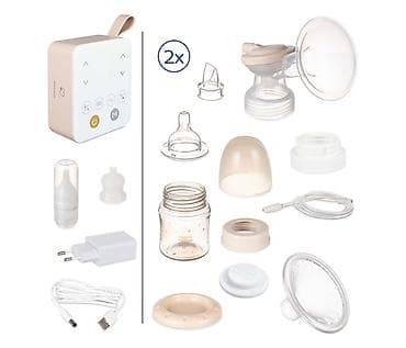Inhalatori, nebulizatori: CANPOL BABIES Twin električna pumpica za izmuzavanje (model 12/212-80) — 3