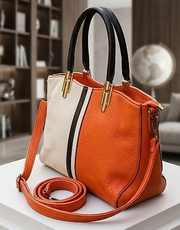 mona torbe ženske: Ženska torba – dvofunkcionalna (ručna i crossbody) - Materijal — 1