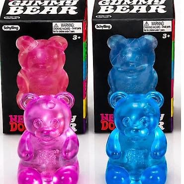 Popularna antistres igračka Schylling NeeDoh Gummy Bear, napravljena