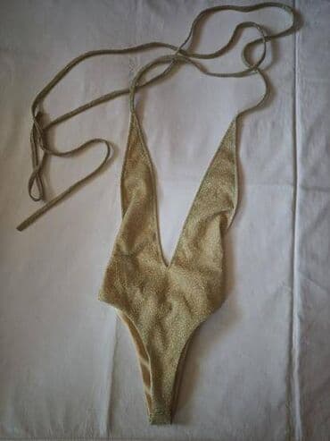c a kupaći kostimi 2022: S (EU 36), Single-colored, color - Gold — 1