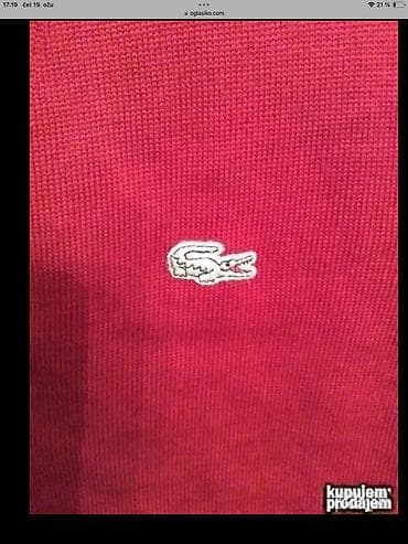 laneni sorc muski: Prsluk Lacoste, bоја - Crna — 7