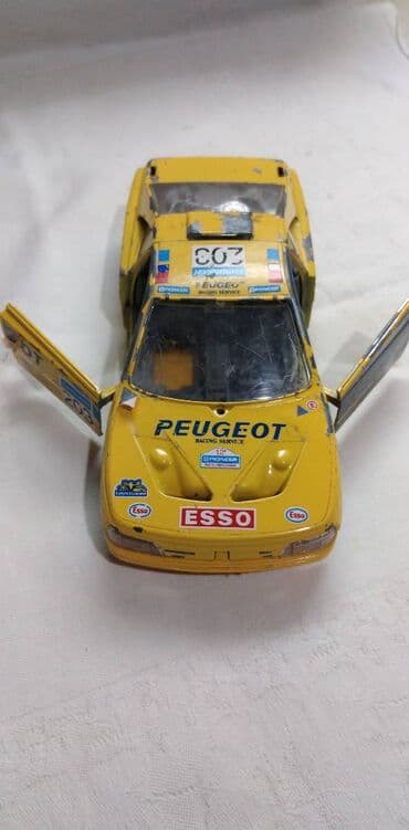 lektira za 1 razred osnovne škole: Burago Peugeot 405 Turbo 16, 1:24 Italy za delove — 2