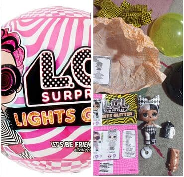 mala sirena igracka: Lol suprise original lutka lights glitter — 1