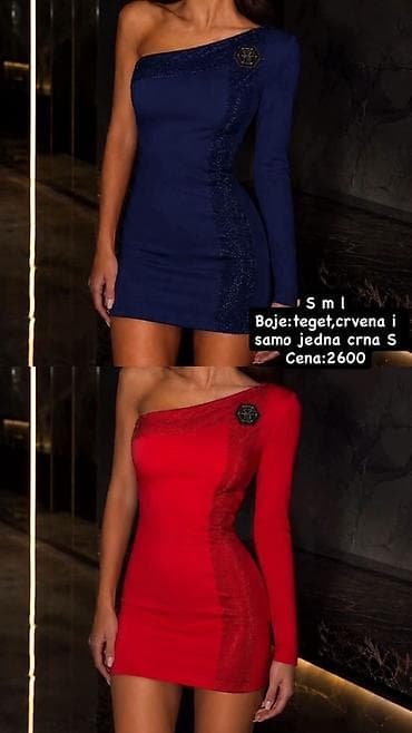Elegantna mini haljina na jedno rame - Kroj: uska silueta, mini na lalafo.rs Elegantna mini haljina na jedno rame - Kroj: uska silueta, mini