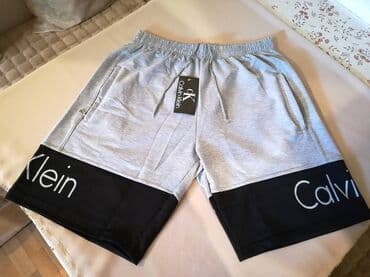 Men's Clothing: Nove muske pamucne markirane bermude Calvin Klein. Turske. Vrlo dobre — 1