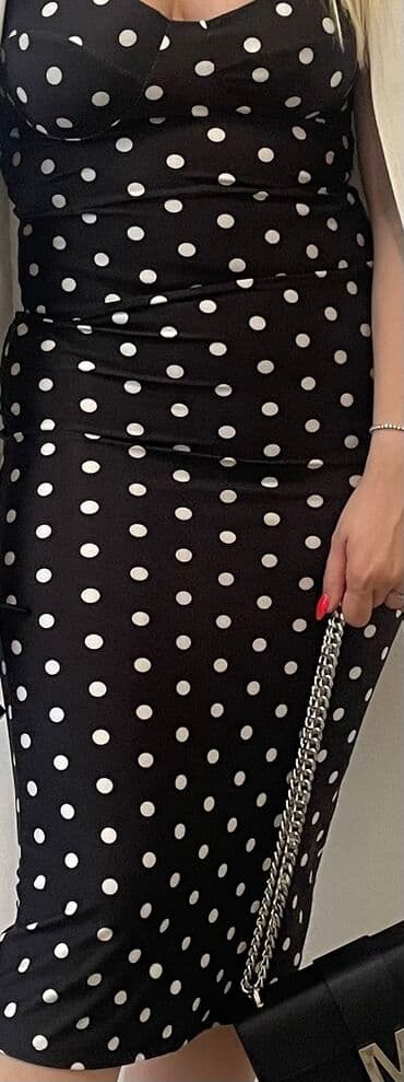 Women's Clothing: S, color - Black, Evening, With the straps — 3