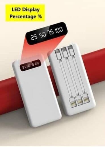 drzac za telefon za auto: Cena 1950 din Višenamenski PowerBank sa 3 u 1 konektorima za iPhone — 2