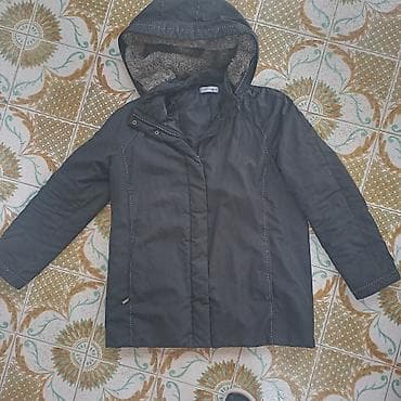 Ženska zimska jakna Comma, veličina 36. - Boja: tamno siva/crna -