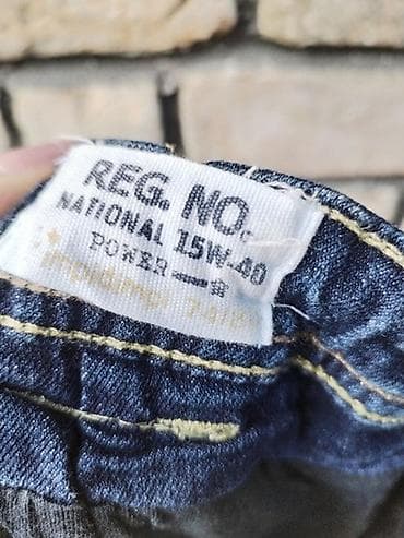 jeans haljine: Impidimpi farmerke za bebe, veličina 74/80. - Klasičan plavi džins sa — 2
