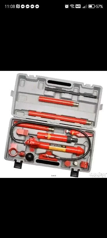 Hidraulični karoserijski set – 10T u koferu - Kompletan hidraulični