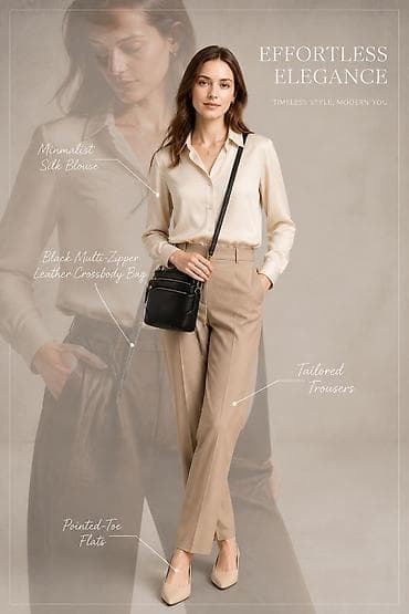 jakne sa dva lica: Crna kožna crossbody torba sa više rajsferšlusa - Materijal: meka — 2