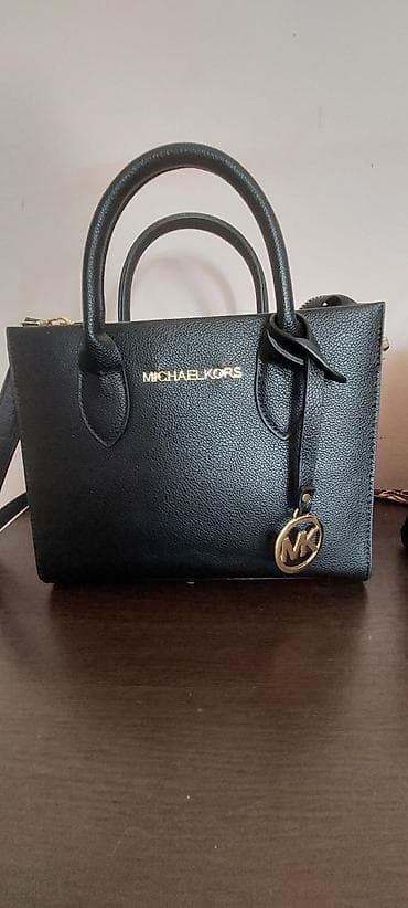 diesel kais zenski: Michael Kors ženska torba – crna, kožna, sa zlatnim detaljima - — 1