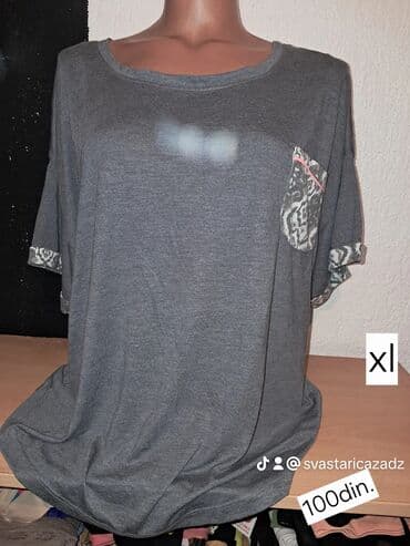 crop top c a: A-Dress, M (EU 38), Poliester, bоја - Šareno — 17