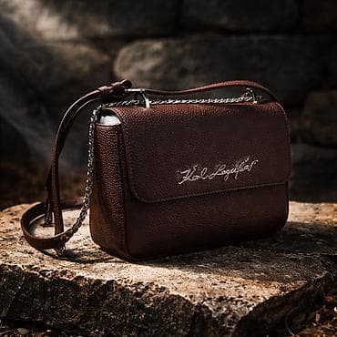 desigual torba crna: Karl Lagerfeld ženska torbica preko ramena - Materijal: kvalitetna — 1