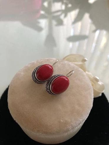 epoxy smola za nakit: Mindjuse su nove nekoriscene od Kamena KORAL. Utisnut je zig za srebro — 3