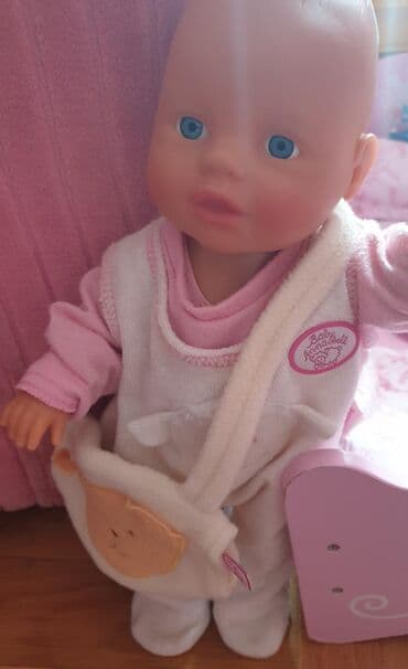 igracka traktor sa prikolicom: ZAPF baby born - torbica muf za ruke. Odeca za lutku bebu — 2