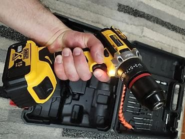 dewalt 88v: Bežična bušilica/odvijač u koferu – komplet set pribora - Brend — 6