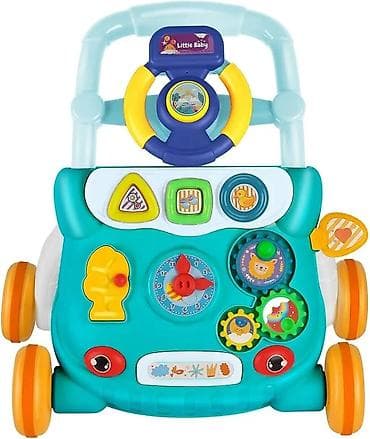 Bandažeri, steznici, korektori: Interaktivna guralica za bebe – 2u1 hodalica i edukativni panel - — 4