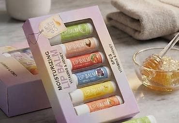 Set od 6 hidratantnih balzama za usne – Vitamins & Honey -