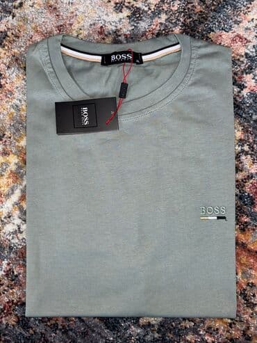mizan spavacice: Short sleeves T-shirt, Boss, color - Multicolored, Cotton — 4