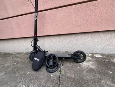 Trotineti, skejtbordovi i hoverbordovi: Ring električni trotinet crne boje sa preklopnim dizajnom, idealan za — 4