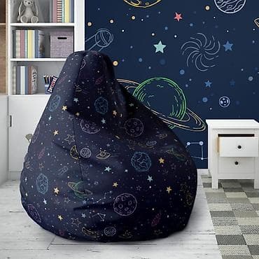 adidas teksas jakna: Lazy bag – Teget svemir sa planetama i zvezdama (Šifra: 153-270) — 1