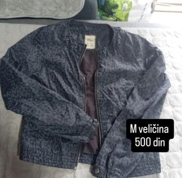 teddy kaput h m: Ženska bomber jakna, modernog dizajna sa leopard printom u tamnoj — 1