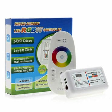 televizori 32 inca: Kontroler + daljinski upravljač za LED traku RGB+W 288W DC12-24V. 24A — 1