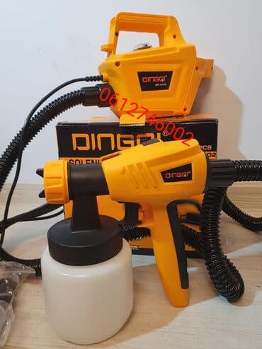 mini kompresor 220v cena: Pistolj za farbanje sa kompresorom 800w DINGQI Pistolj za farbanje sa — 1