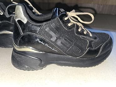 diskver patike: Replay patike – crne, sa platformom - Model: Replay Denim Lovers - — 3