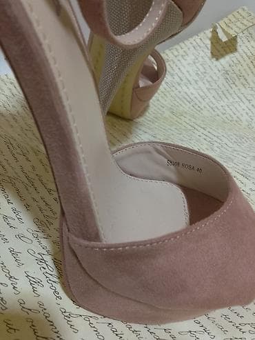 Pumps: Stileto potpetice,rose boja,Novo,velicina 40.Cena 1400 — 5