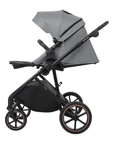 buster sediste za decu: KIKKA BOO Kolica THEA grey set 2u1 sa tvrdom korpom (SKU: KKB2) Kikka — 9