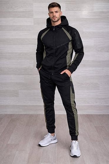 nike rs: Muški trenerka komplet – jakna s kapuljačom i donji deo - Sportski — 2